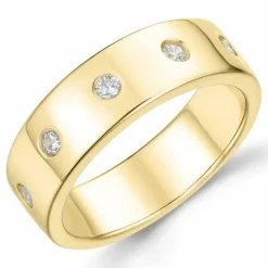 Diamant ring i 14 karat guld 0,20 ct