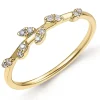 Diamant ring i 9 karat guld 0,10 ct