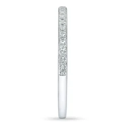Diamant ring i 14 karat hvidguld 0,09 ct