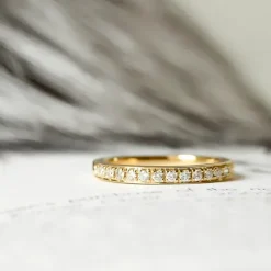 Diamantring i 14 karat guld 0,26 ct