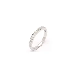 Diamantring i 14 karat hvidguld 0,26 ct