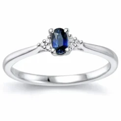 Diamantring i 14 karat hvidguld 0,03 ct 0,35 ct