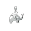 Elefant vedhæng i sølv