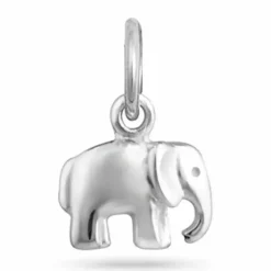 Elefant vedhæng i sølv