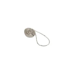 Elegant BNH Anker facet halskæde i 14 karat hvidguld 55 cm x 1,4 mm
