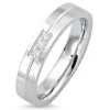 Elegant ring i rhodineret sølv
