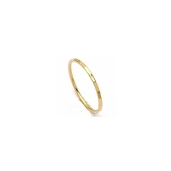 Elegant Simple Rings ring i forgyldt sølv