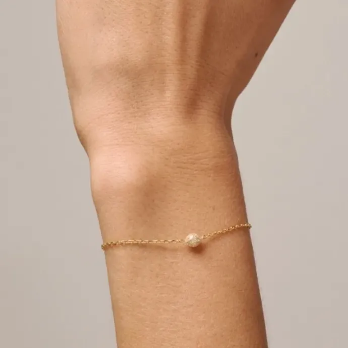 Enamel Balloon Sparkle armbånd i forgyldt sølv