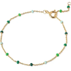 Enamel Lola Spring armbånd i forgyldt sølv