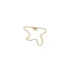 Enkel BNH ankelkæde i 14 karat guld 24-26 cm x 2,0 mm