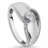 Enkel ring i sølv