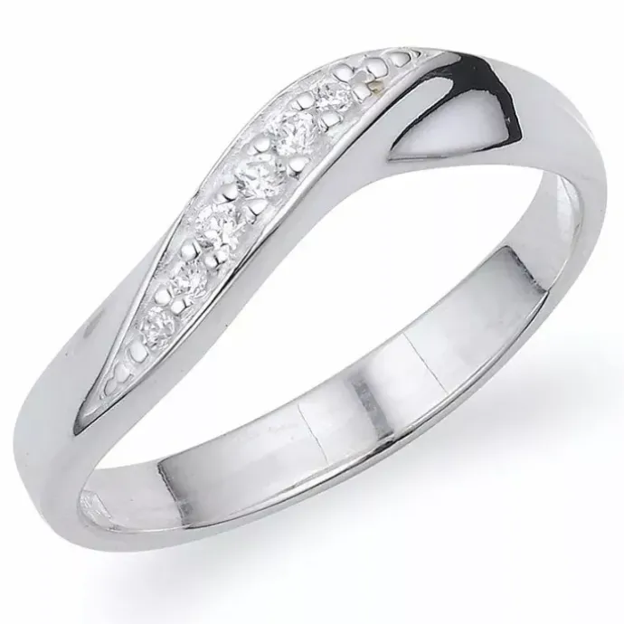 Enkel ring i sølv