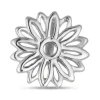 Fødselsblomst april tusindfryd vedhæng i sølv
