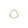 Figaroarmbånd i 14 karat guld 21 cm x 3,4 mm