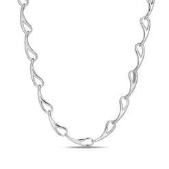 Halskæde i sølv x 6,0 mm