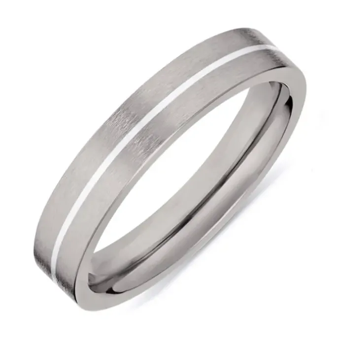 Herrering i titanium