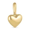 Hjerte vedhæng i 9 karat guld