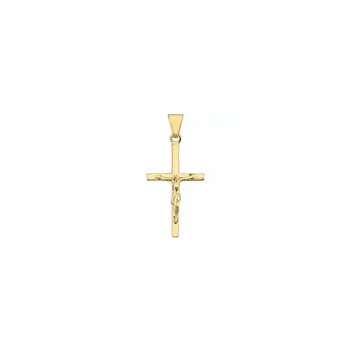 Jesus guld BNH kors i 8 karat guld