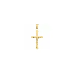 Jesus guld BNH kors i 8 karat guld