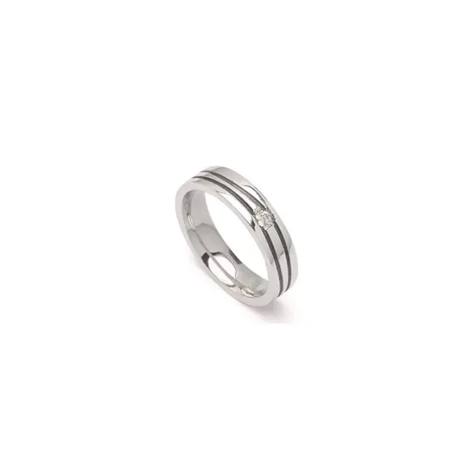 Kollektionsprøve zirkon ring i sølv