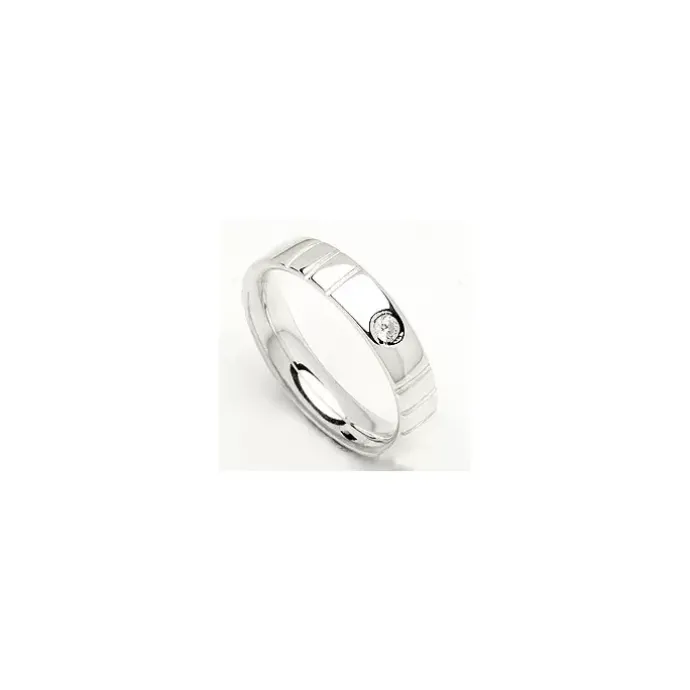 Kollektionsprøve zirkon ring i sølv