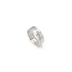 Kollektionsprøve zirkon ring i sølv