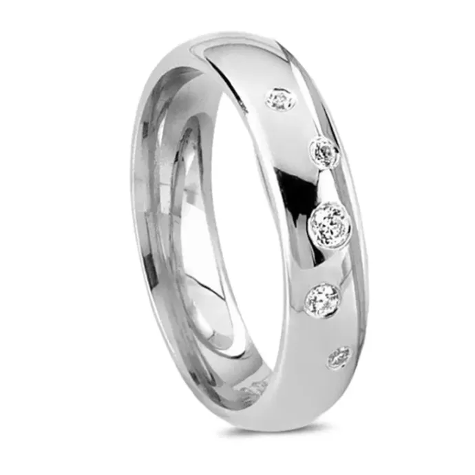 Kollektionsprøve zirkon ring i sølv