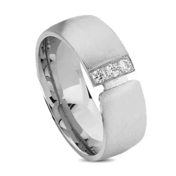 Kollektionsprøve zirkon ring i sølv