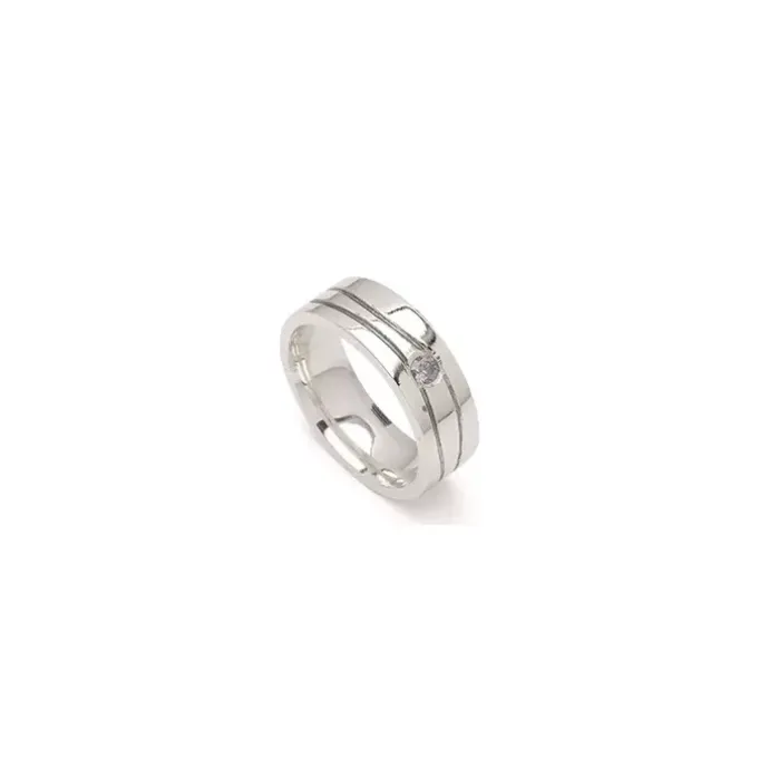 Kollektionsprøve zirkon ring i sølv