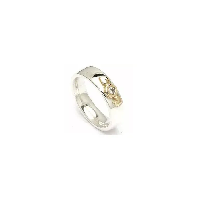 Kollektionsprøve zirkon ring i sølv
