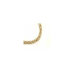 Kongehalskæde i 14 karat guld 70 cm x 2,3 mm