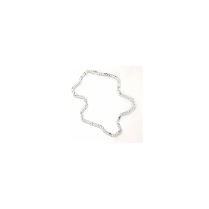 Kongehalskæde i sølv 60 cm x 6,8 mm