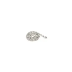 Kort kongehalskæde i sølv 42 cm x 2,4 mm