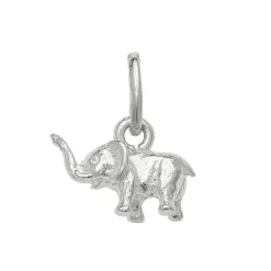 Lille elefant vedhæng i sølv