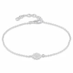 Marguerit armbånd i rhodineret sølv - Maggie
