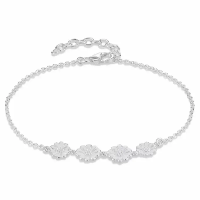 Marguerit armbånd i sølv - Maggie