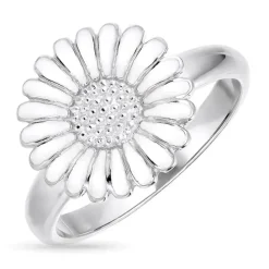 Marguerit ring i sølv - Matilda