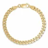 Panserarmbånd i forgyldt sølv 18,5 cm x 4,3 mm