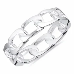 Panzer ring i sølv