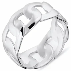 Panzer ring i sølv