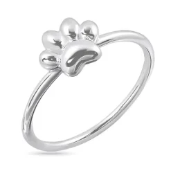 Pote ring i sølv
