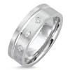 Ring i rhodineret sølv