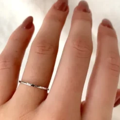 Ring i sølv