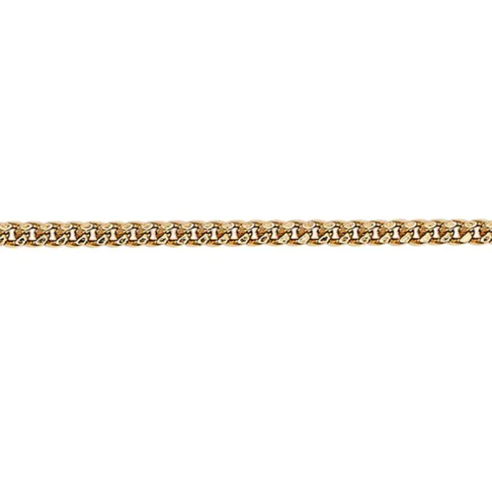 Siersbøl panserarmbånd i 9 karat guld