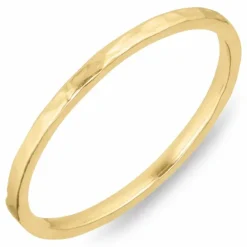 Simple Rings ring i forgyldt sølv