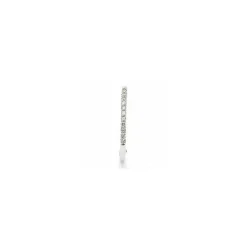 Smal diamantring i 14 karat hvidguld 0,099 ct