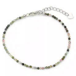 Sten armbånd med turmalin og hematite.
