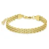 Vandfast armbånd i forgyldt stål 16 cm + 5 cm x 6 mm - OCEANA