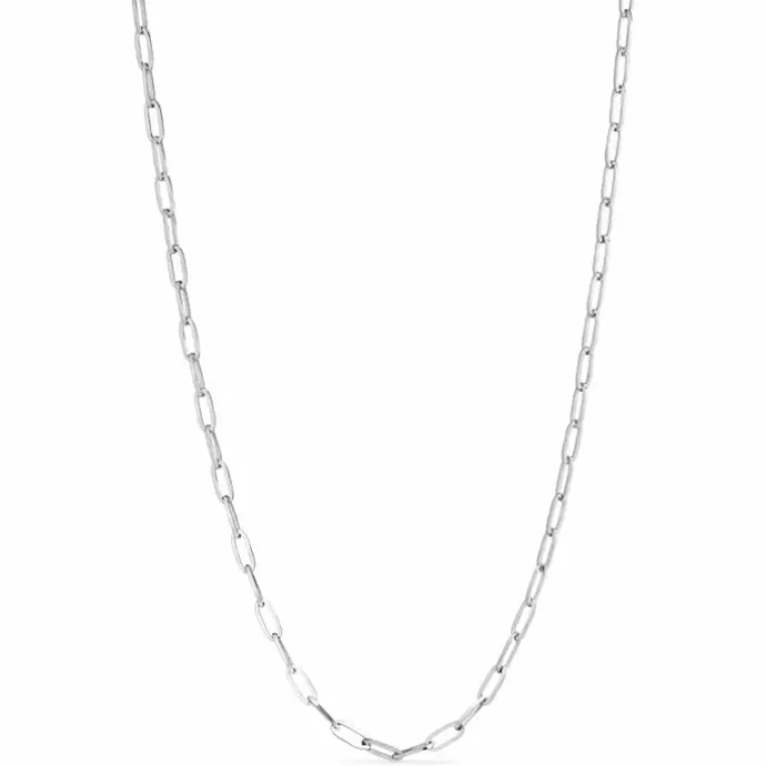 Vandfast halskæde i stål 45 cm x 2 mm - OCEANA