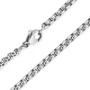 Vandfast halskæde i stål 55 cm x 3 mm - OCEANA